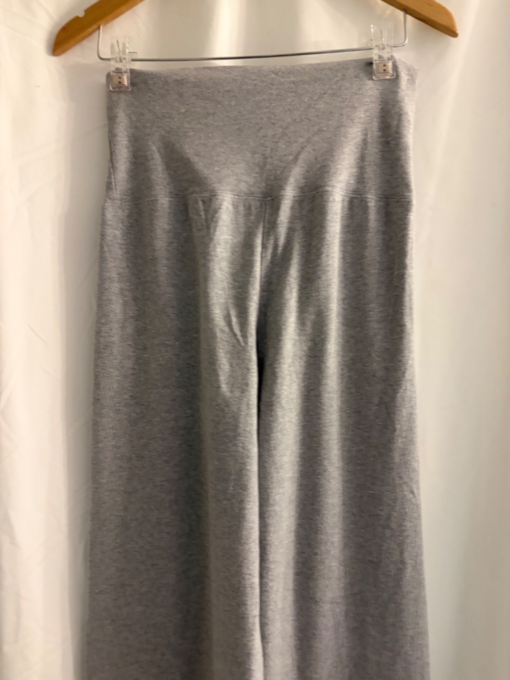 NWT Brandy Melville Priscilla Pants Light Grey Made In Italy - Picture 6 of 9